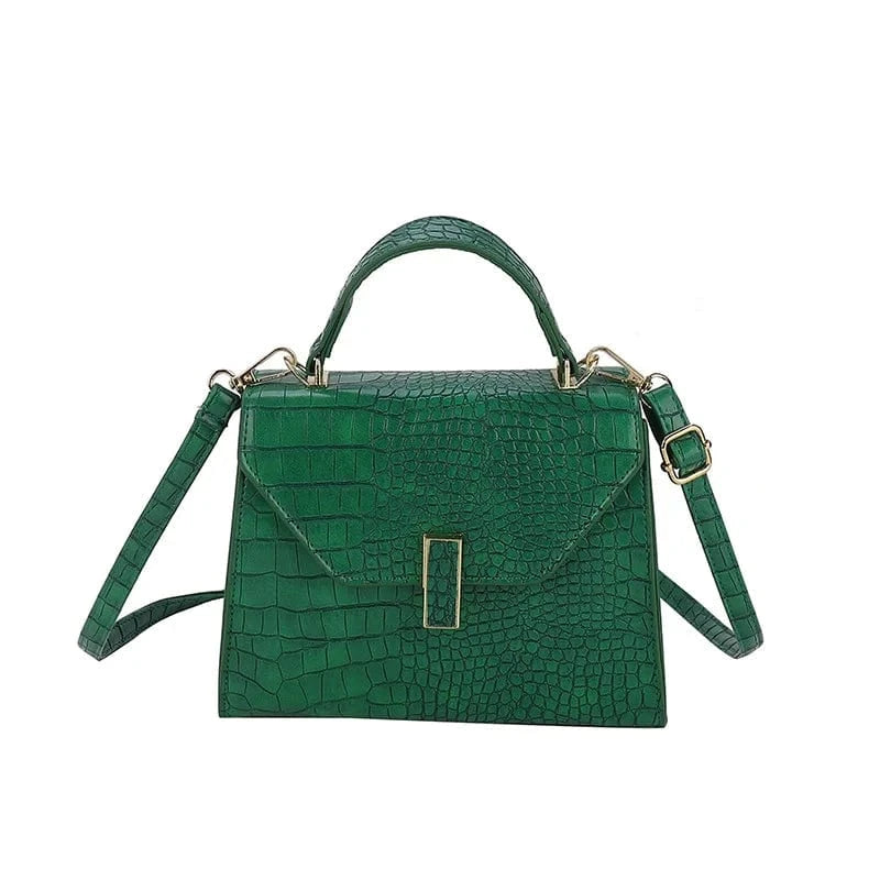 Luxury Bags For Women Crocodile Leather Messenger Bag Large Capacity Female Tote 2023 Brand Designer Office Lady Elegant Handbag