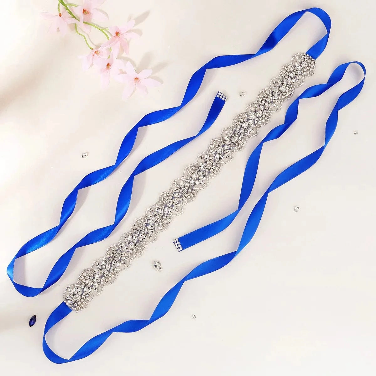 Luxury Classic Belts Ladies Waistband Floral Wedding Party Bride Waist Chain Women Rhinestone Bridal Belt