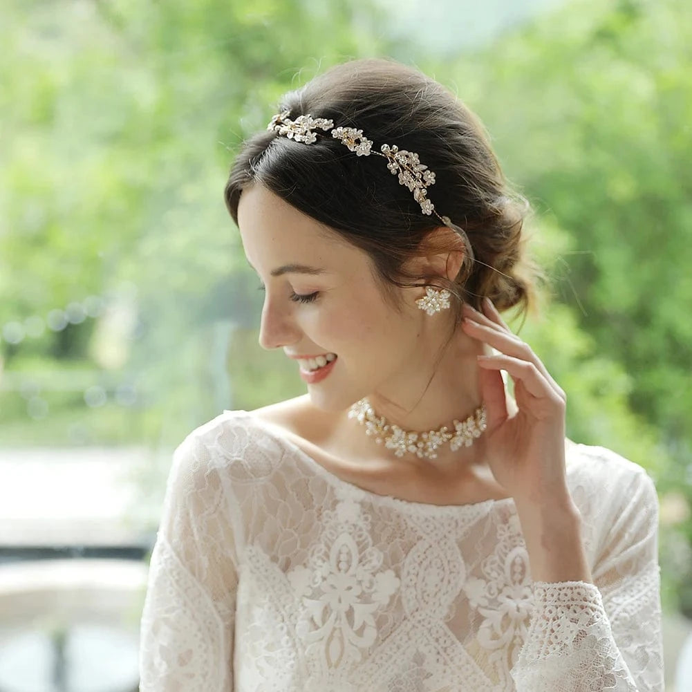 Luxury Crystal Hairband Women Hair Decoration Accessories