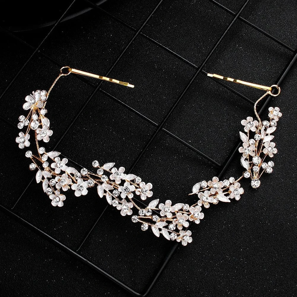 Luxury Crystal Hairband Women Hair Decoration Accessories