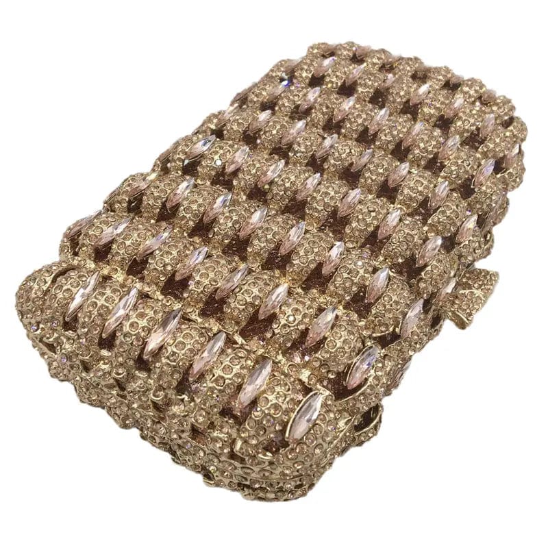 Luxury Evening Bag Crystal Clutch Wedding Prom Party Shinny Handmade Rhinestone Clutch Handbag Women
