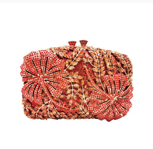 Luxury Fashion Bling Crystal Rhinestone Clutch Bag for Formal Party Crystal Evening Bag Wedding Party Handbag For Woman
