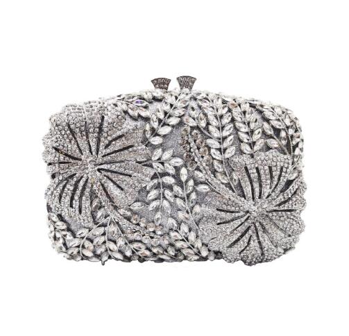 Luxury Fashion Bling Crystal Rhinestone Clutch Bag for Formal Party Crystal Evening Bag Wedding Party Handbag For Woman