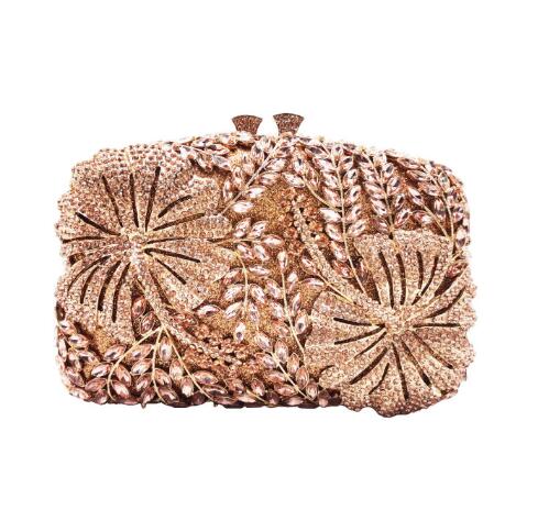 Luxury Fashion Bling Crystal Rhinestone Clutch Bag for Formal Party Crystal Evening Bag Wedding Party Handbag For Woman
