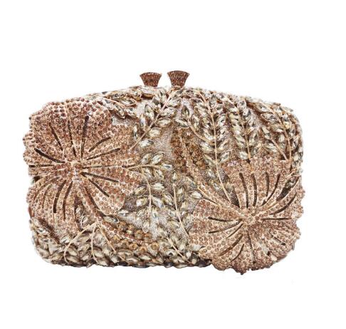 Luxury Fashion Bling Crystal Rhinestone Clutch Bag for Formal Party Crystal Evening Bag Wedding Party Handbag For Woman