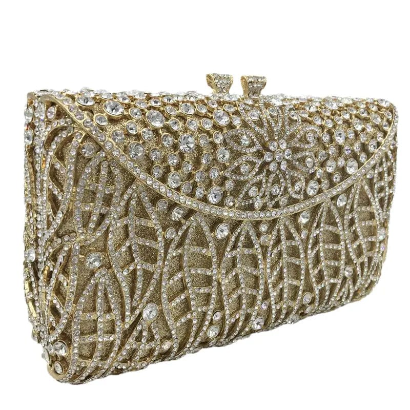 Luxury Trendy Evening Bag for Woman Fashion Handmade Beaded Bridal Bag Dress Prom Wedding Purses for Ladies