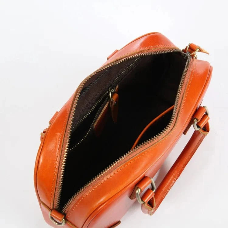 Luxury Vintage Genuine Leather Tote Bag For Women Ladies Customized Tote Bag With Logo Crossbody Bag