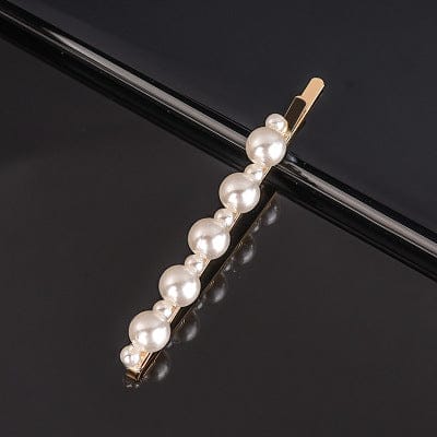 LWI60119 Ohrring Diy Custom Accessories Exquisite Glitter Geometric Hairpin Cute Bow Knot Pearl Hair Clips