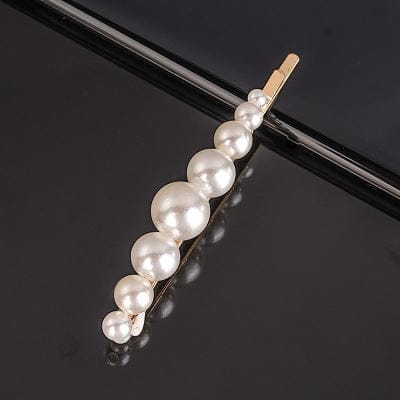 LWI60119 Ohrring Diy Custom Accessories Exquisite Glitter Geometric Hairpin Cute Bow Knot Pearl Hair Clips