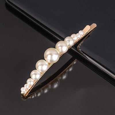 LWI60119 Ohrring Diy Custom Accessories Exquisite Glitter Geometric Hairpin Cute Bow Knot Pearl Hair Clips