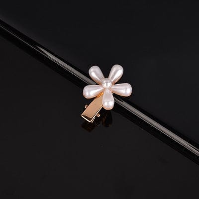 LWI60119 Ohrring Diy Custom Accessories Exquisite Glitter Geometric Hairpin Cute Bow Knot Pearl Hair Clips
