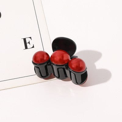 LWI60278 Montantes Pendientes Simple Elegant Jewelry Hair Clips Clear Transparent Acrylic Pearl Claw Clamps For Girls Ladies