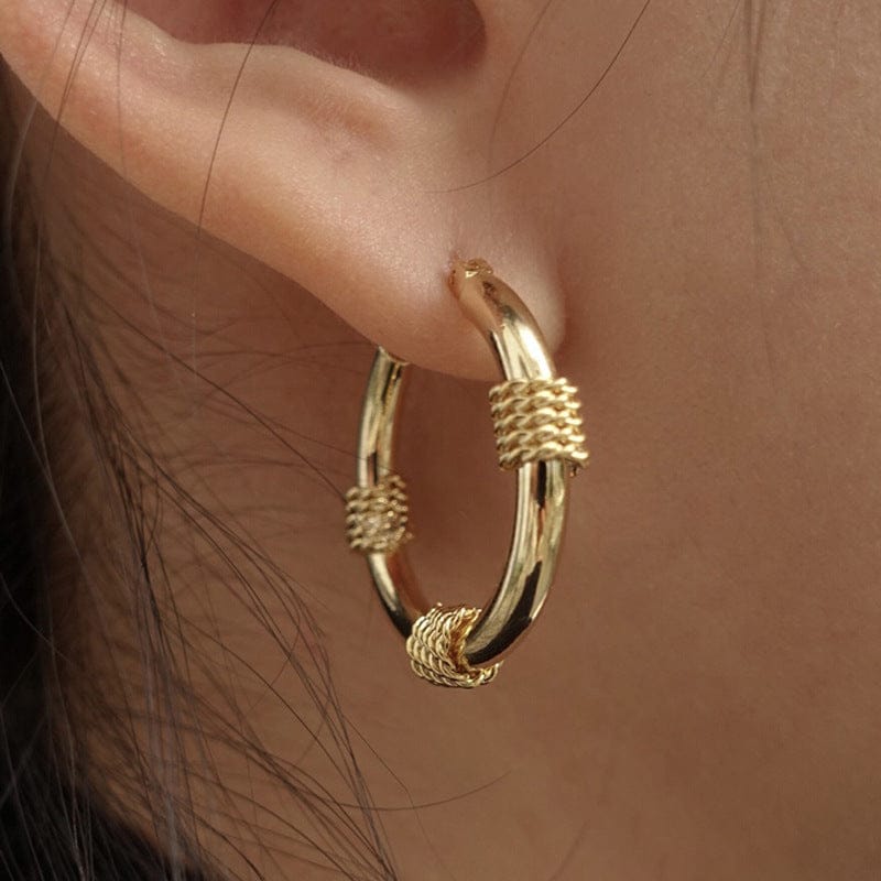 LWI60287 Orecchini Hotsale Gold Plated Round Huggie Hoop Earrings Small Circles Hoops Earring For Girls