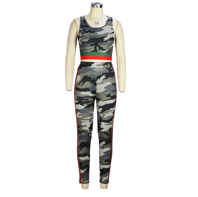 M / 00 OEM Factory Hot Selling Casual Wear Two Piece Set Printed Patchwork outfit