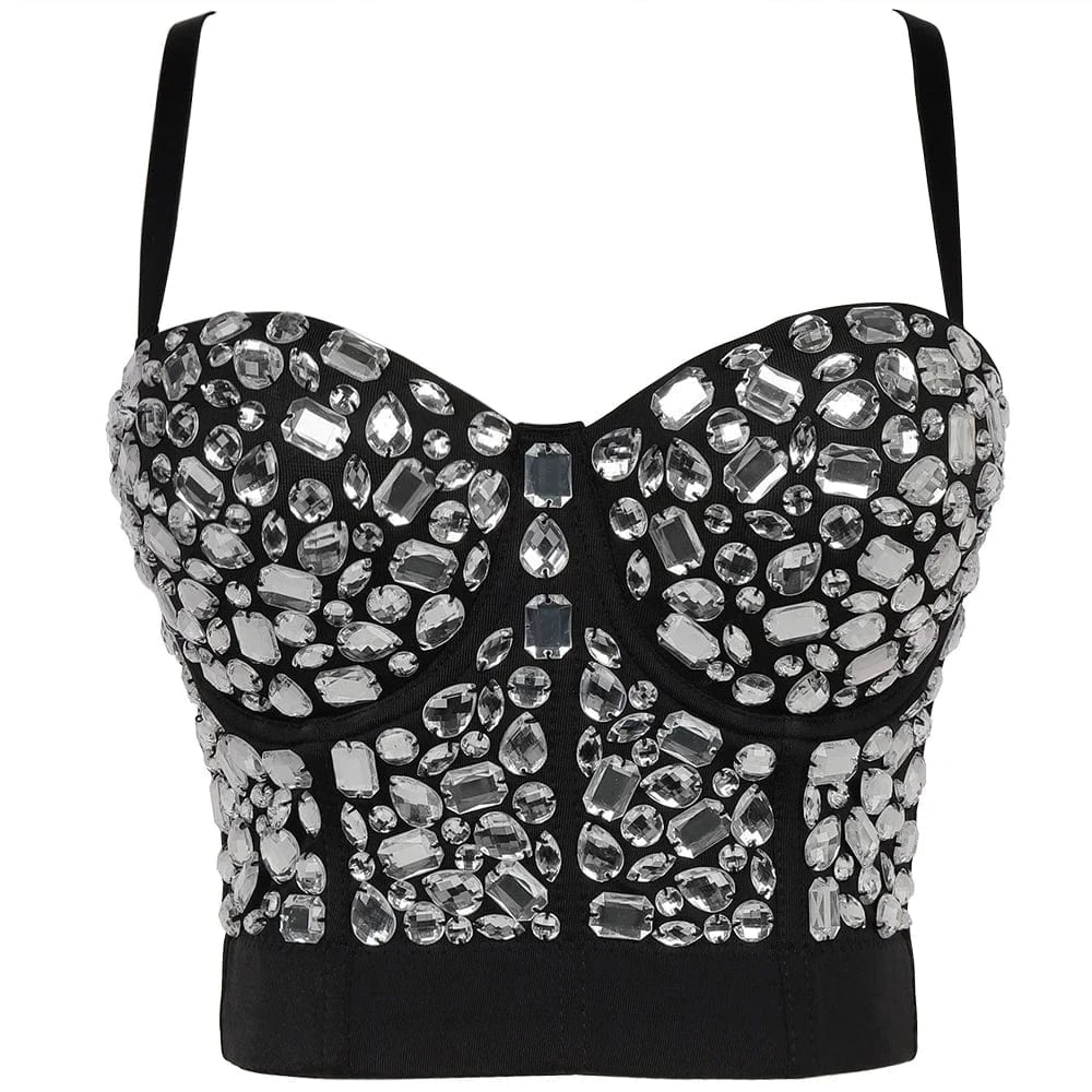 M / Black 01 High quality beard young sex gril xxx ladies transparent sexy white  bustier