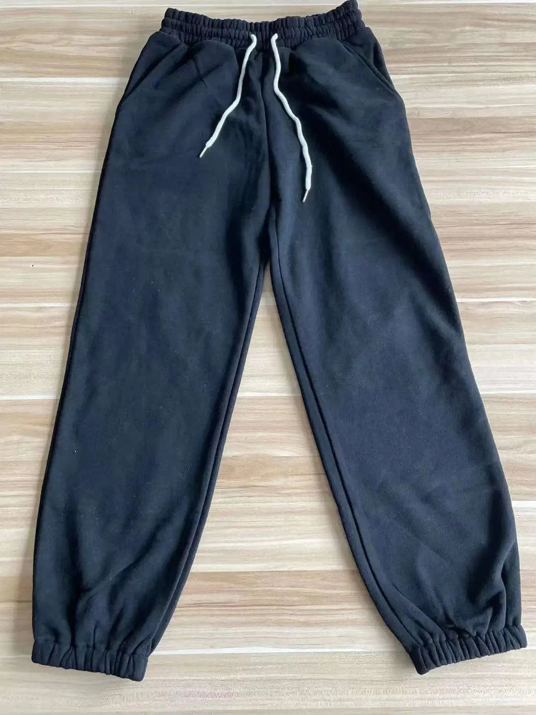 M / Black jogger Winter Two Piece Pant Set Women Long Sleeve Hoodie Lounge Set 330GSM Fleece Anti Pilling Jogger Sweat Pants