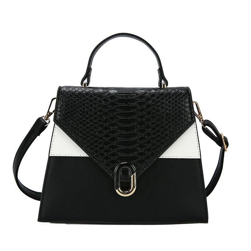 M / black Luxury Hand Bags Women Handbags Ladies Shoulder PU Leather Crossbody Purses and Handbags Woman Famous Brand