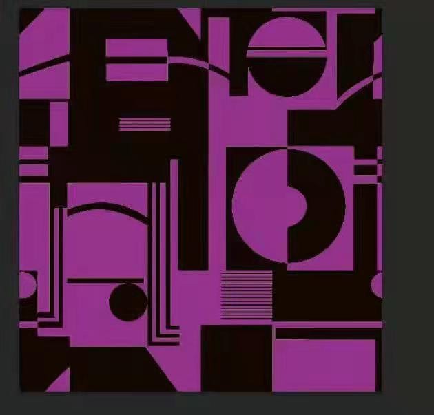 M / Black Purple New Summer Printed V Neck Sleeveless Fashion Button Up Pockets Women Casual Jumpsuit