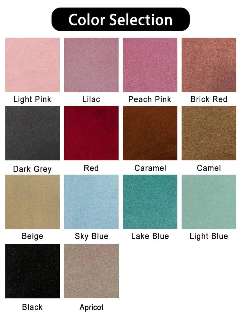 M / Custom Color High Quality Turn Down Collar Elegant Wool Coats Women Luxury Double Sided Cashmere Coat