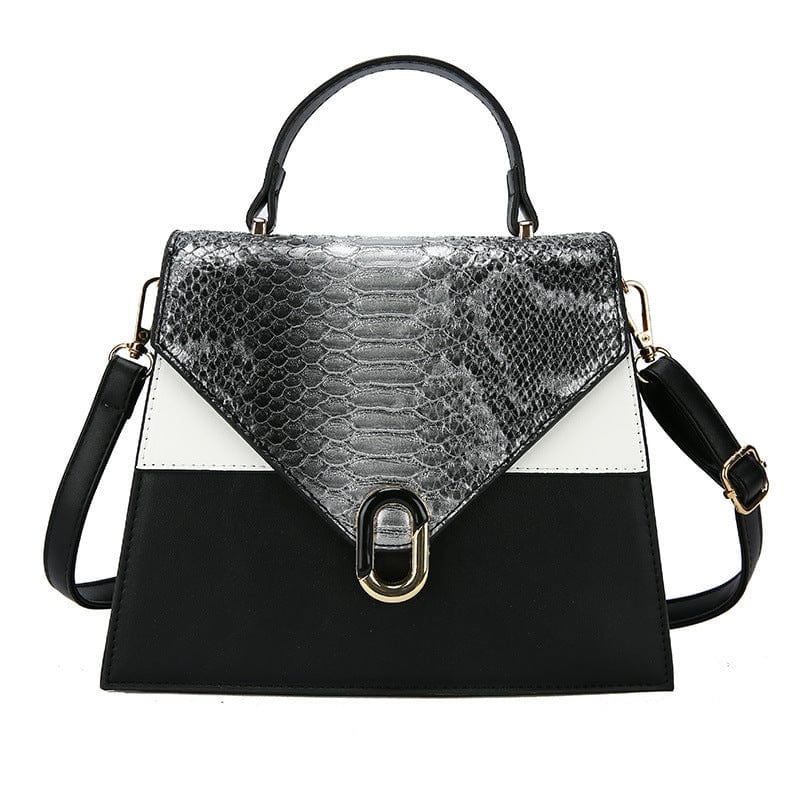 M / Gray Luxury Hand Bags Women Handbags Ladies Shoulder PU Leather Crossbody Purses and Handbags Woman Famous Brand