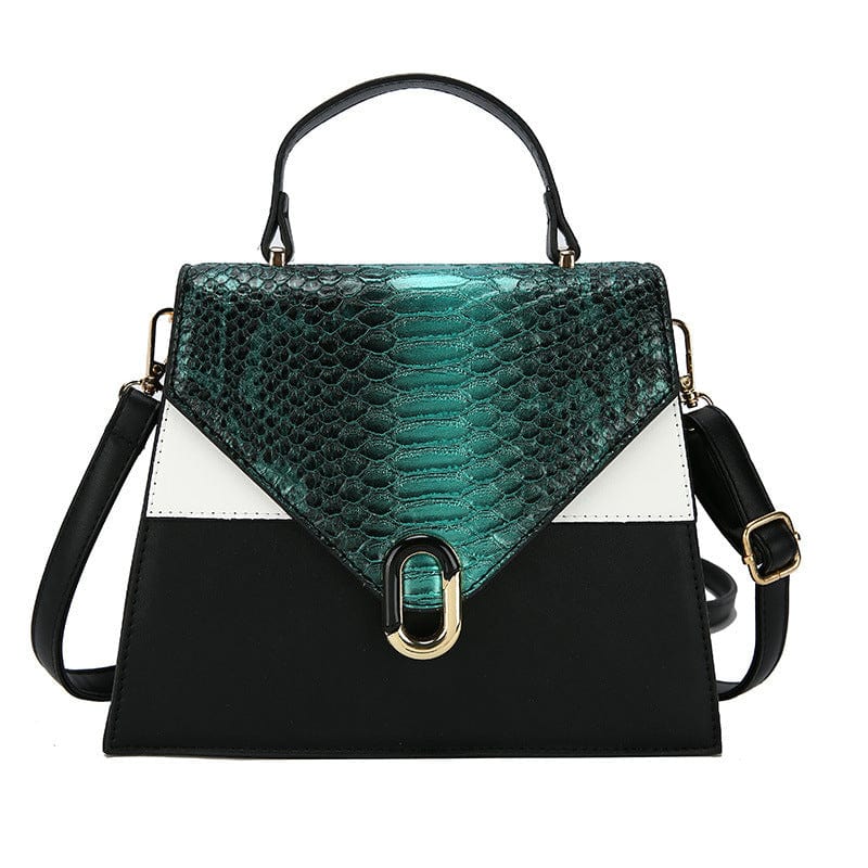 M / green Luxury Hand Bags Women Handbags Ladies Shoulder PU Leather Crossbody Purses and Handbags Woman Famous Brand