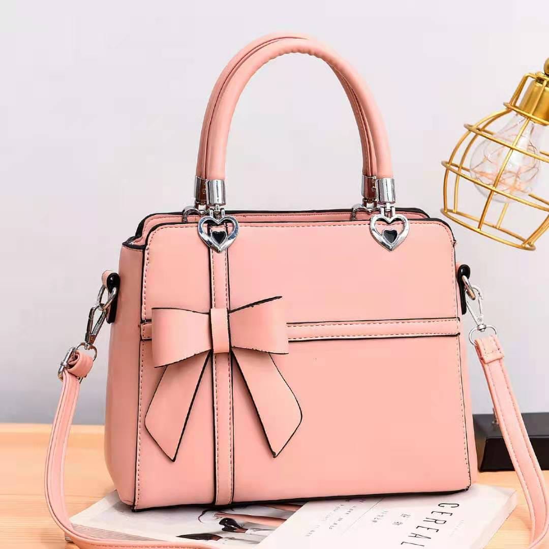 M / Pink 2022 New stylish elegant premium ladies shoulder bag girls Cross-body bag design Large volume leather woman bags handbags