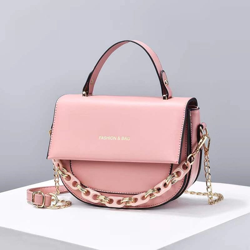 M / Pink new style in  2023 leather PU  handbags for women design and comfortable luxury bags for women womens bag handbags