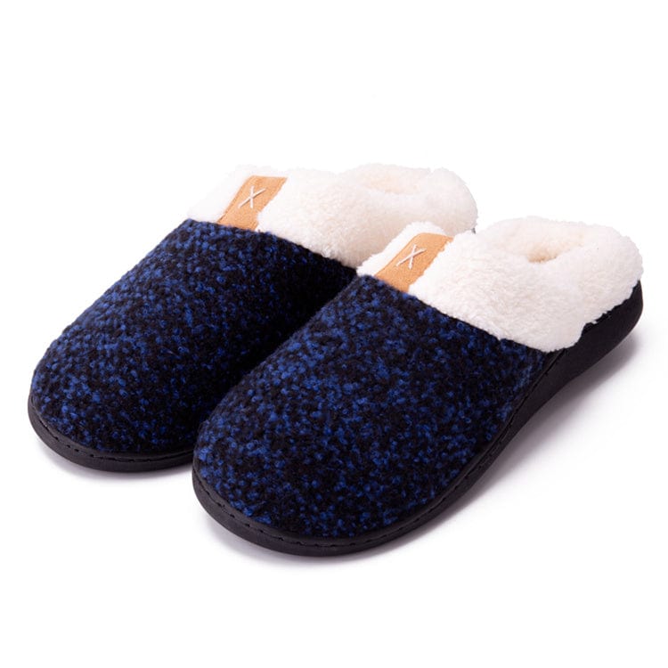 M--US7-8 / Blue Fashion Cheap Bedroom Summer Winter slides Beach Designer Slippers Man Famous Brands Outdoor Home Rubber Slippers For Men Shoes
