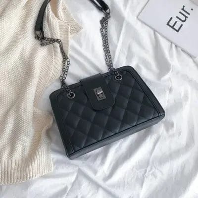 M172 wholesale luxury pu leather women china school bag ladies fashion high capacity rhomboid chain handbags