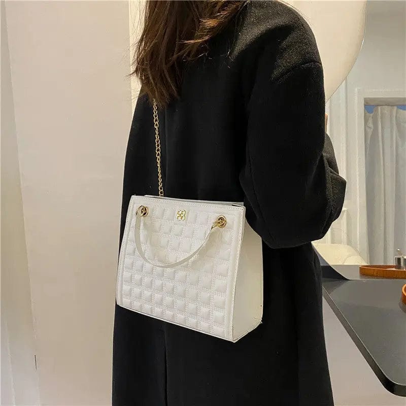 M296 Luxury Handbags for Women Brand Tote Designer Chain Large Shoulder Travel Bags Patent Leather Messenger Bags