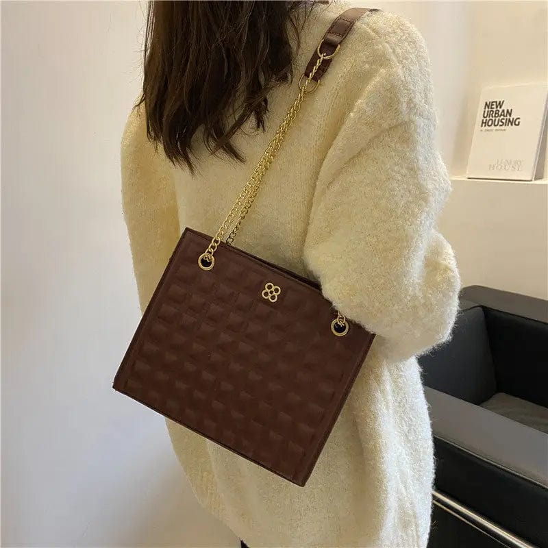 M296 Luxury Handbags for Women Brand Tote Designer Chain Large Shoulder Travel Bags Patent Leather Messenger Bags