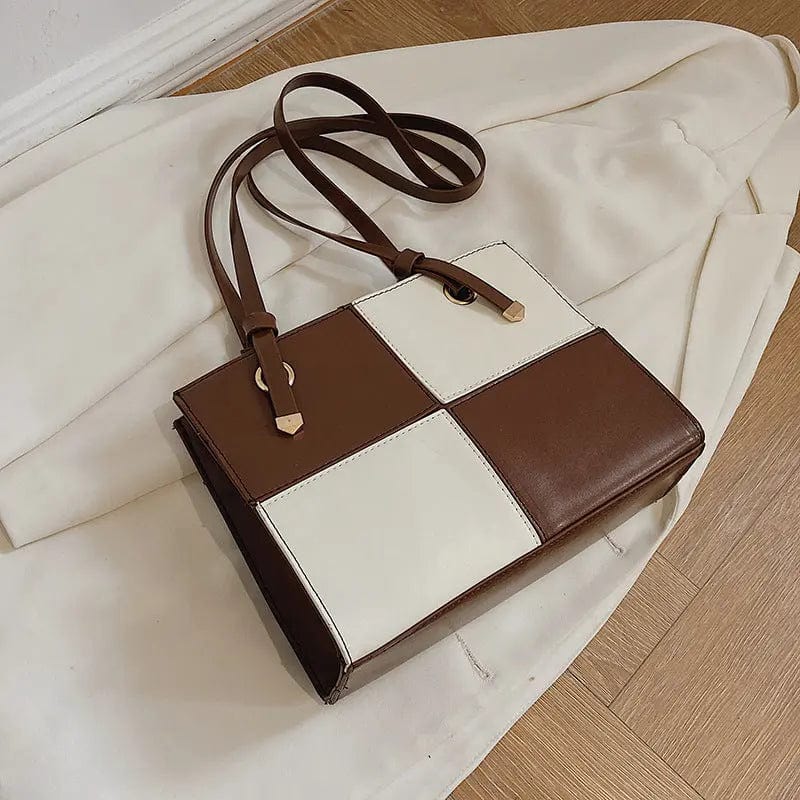 M316 Ladies Bag Realer Women PU Leather Handbags Designer 2022 Fashion Patchwork Female Shoulder Bags