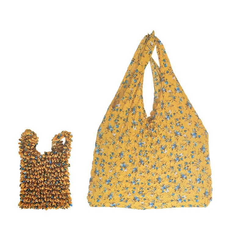 Magic stretch bag hand-held pleated storage bag large-capacity eco-friendly shopping bag