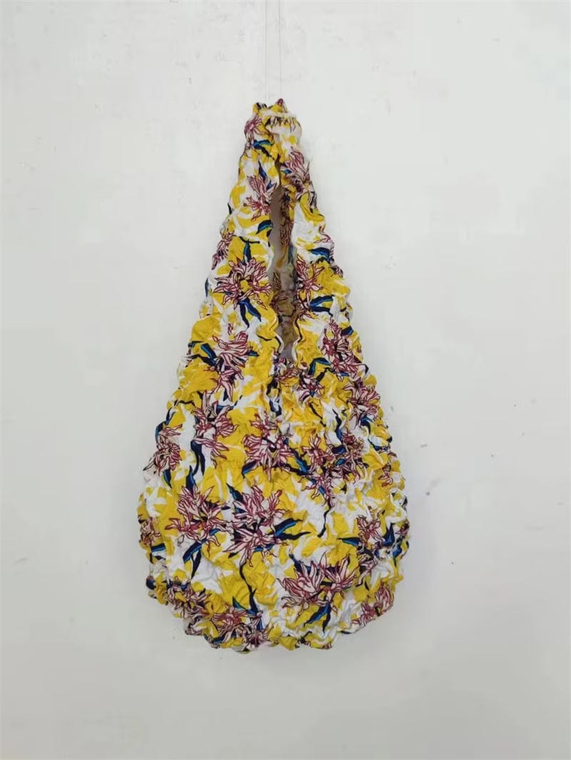 Magic stretch bag hand-held pleated storage bag large-capacity eco-friendly shopping bag