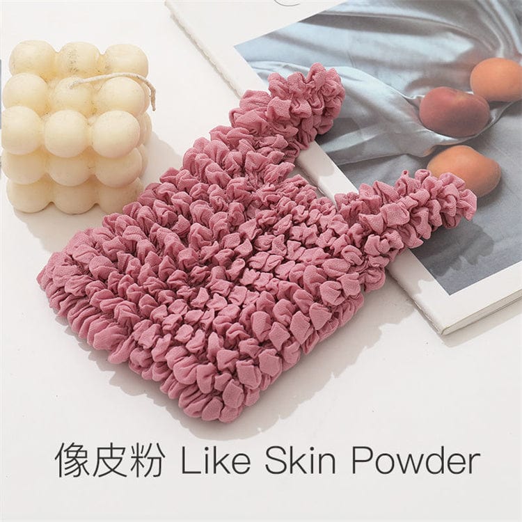 Magic stretch bag hand-held pleated storage bag large-capacity eco-friendly shopping bag