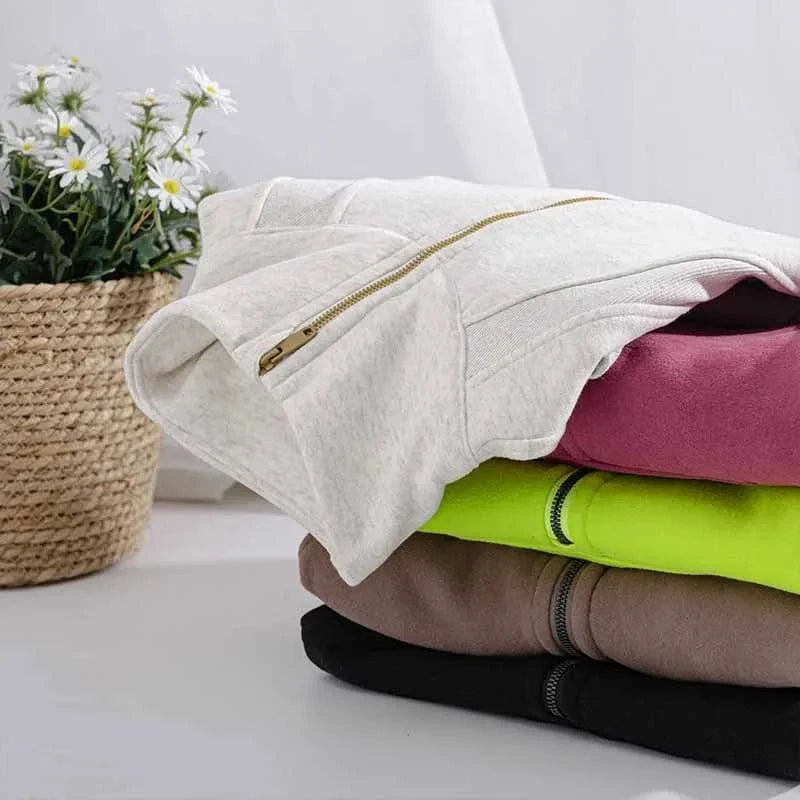 Manufacture GYM Sport wear Winter Thickness Thumb Hole Stand Collar Half zip up Sweatshirts with kangaroo Pockets custom logo