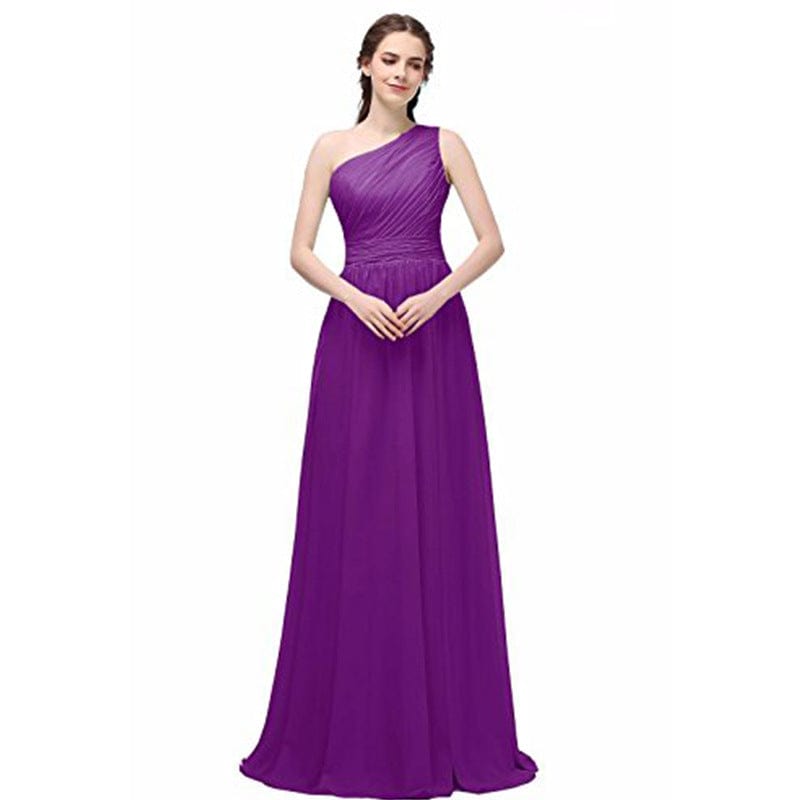 Manufacturer custom made elegant prom a line regular straps floor length customize bridesmaid long dresses