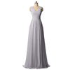 Manufacturer custom made elegant prom a line regular straps floor length customize bridesmaid long dresses