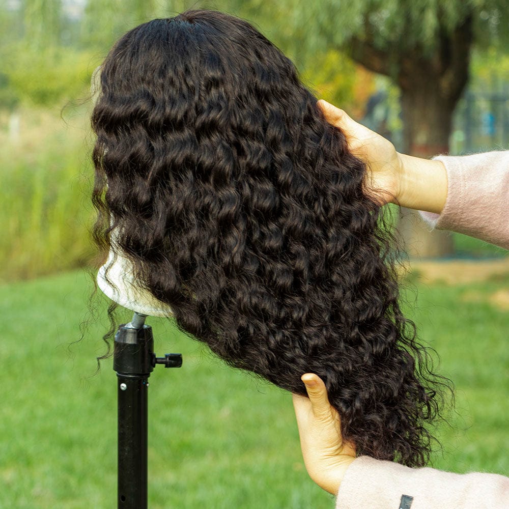 Megalook Wholesale Virgin Remy Lace Front Wigs With Baby Hair, Cuticle Aligened Human Hair 360 Lace Frontal Wig