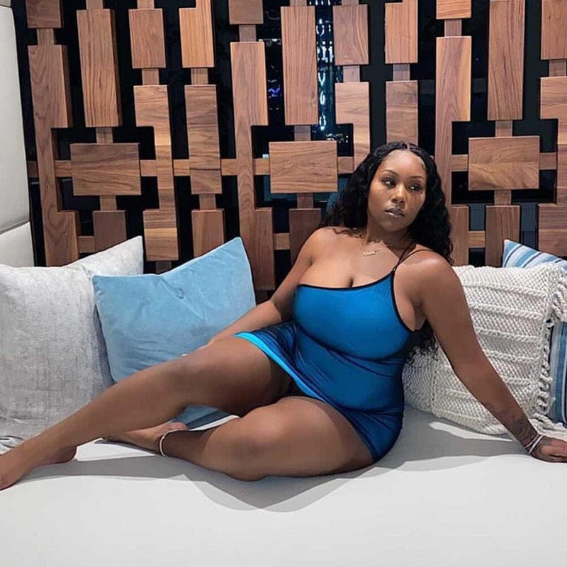 Mesh Halter Tie Up Baddie Dresses For Women 2022 Summer Casual Street Style Sexy Backless Sleeveless Mini Dress Female