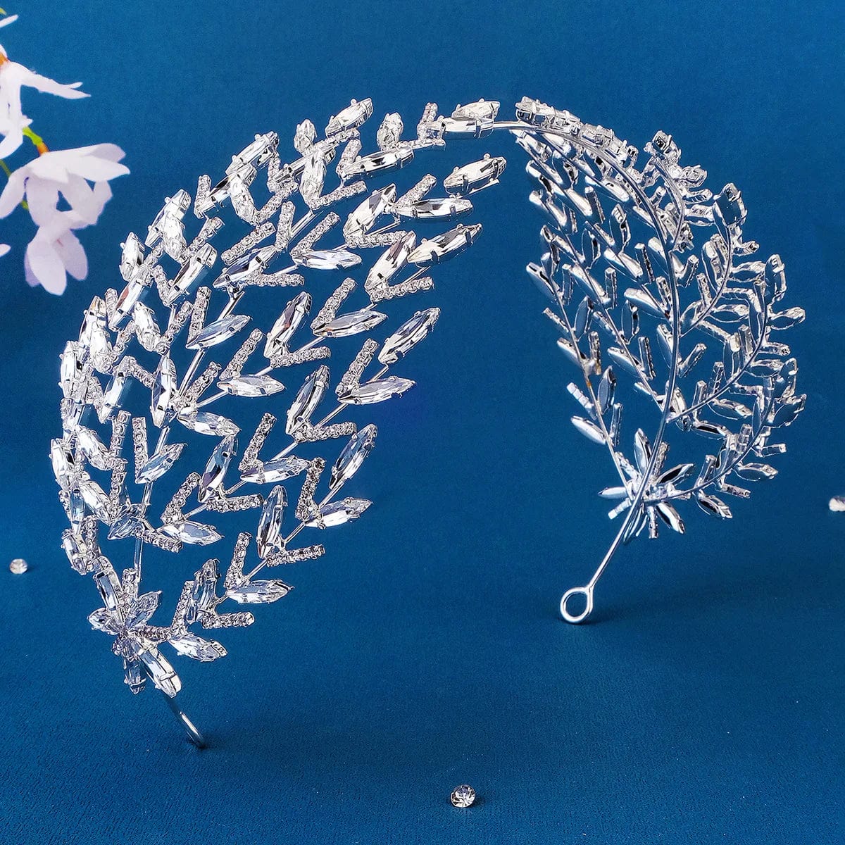 Miallo wholesale fashion girls Claw chain hairband Rhinestone crystal hairhoop wedding bridal hair Headpieces jewelry