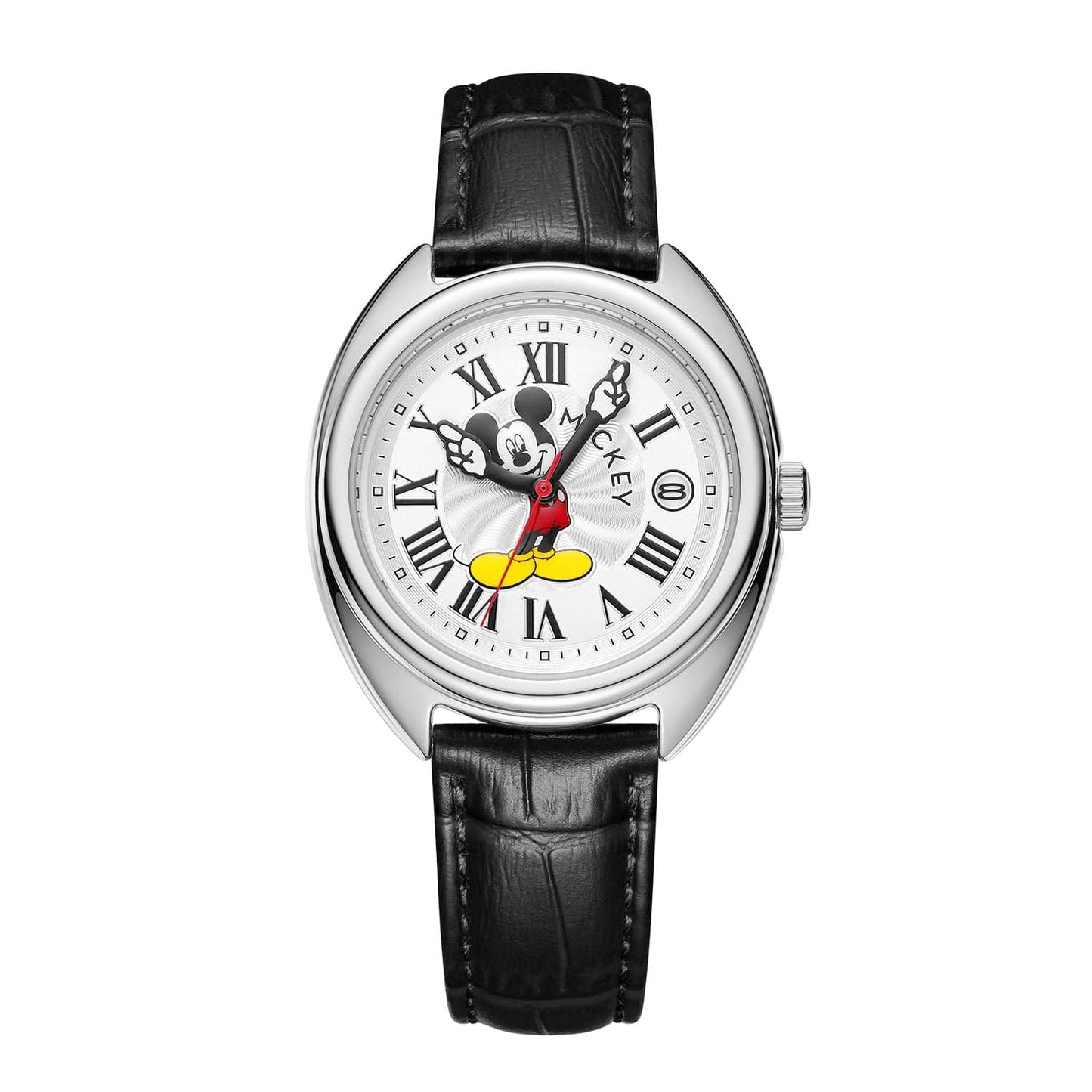 mickey Mouse / black Official Disney license Classic 3D mickey Mouse Cartoon Kids watch original Alloy Ladies Fashion watch