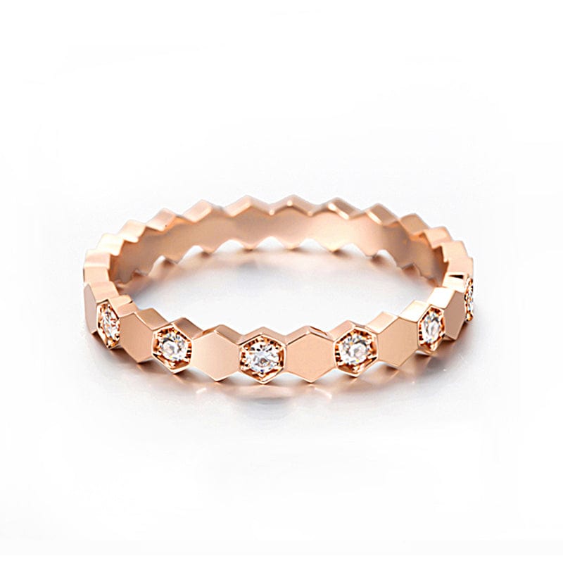 minimal jewelry real 18k gold natural white diamond fashion 2022 women rings