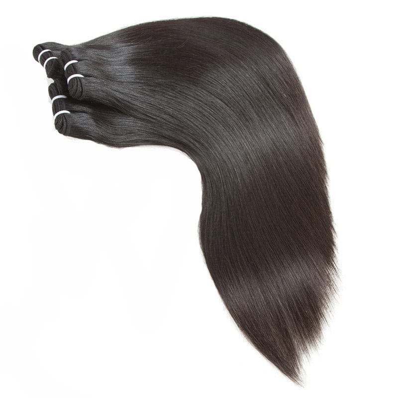Mink Brazilian Hair Virgin Cuticle Aligned Hair Bundle, Straight Wholesale Raw Human Hair Extension