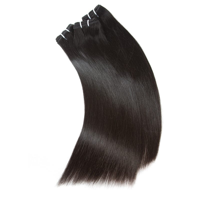 Mink Brazilian Hair Virgin Cuticle Aligned Hair Bundle, Straight Wholesale Raw Human Hair Extension