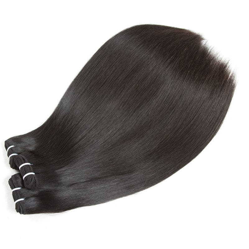 Mink Brazilian Hair Virgin Cuticle Aligned Hair Bundle, Straight Wholesale Raw Human Hair Extension