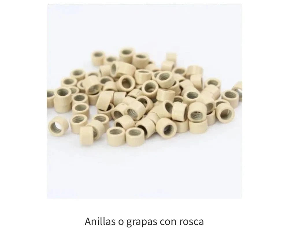 Mirco nano ring hair extension tools for nano beads use