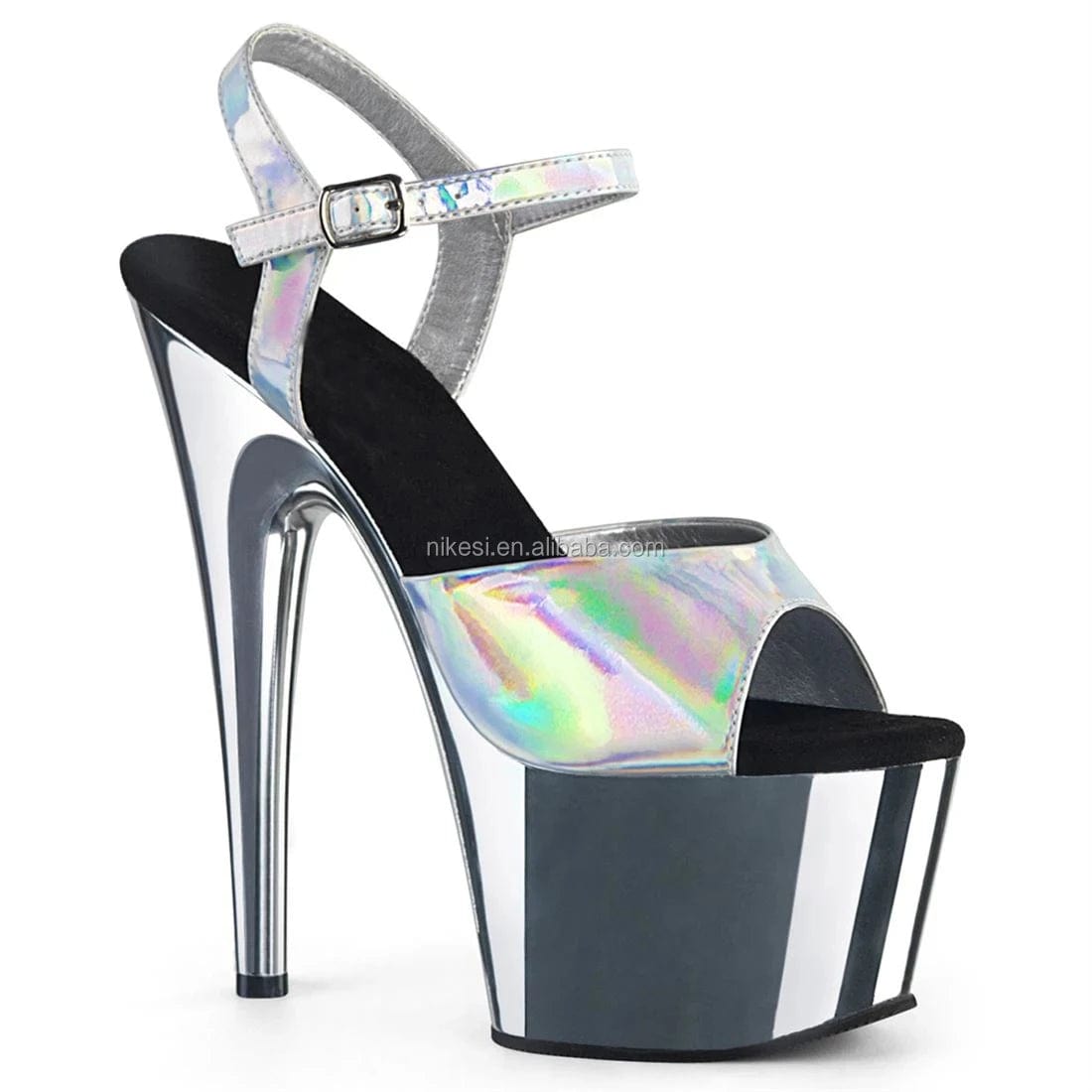 Model shoes 17cm ultra high heel sandals bar mitzvah high heel catwalk women feel comfortable pole dancing shoes