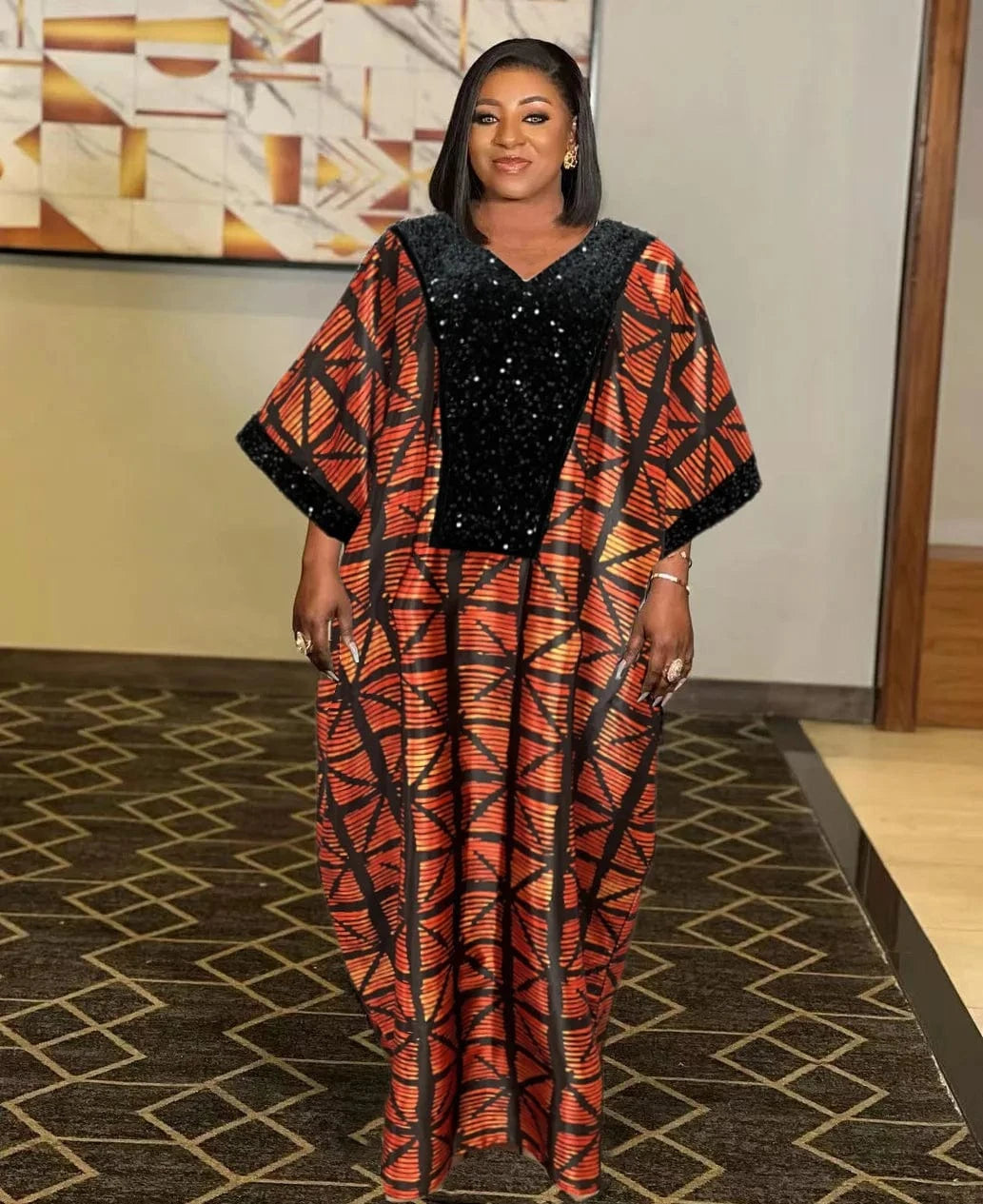 Muslim africain women robes boubou des femmes avec foulard 2023 dubai