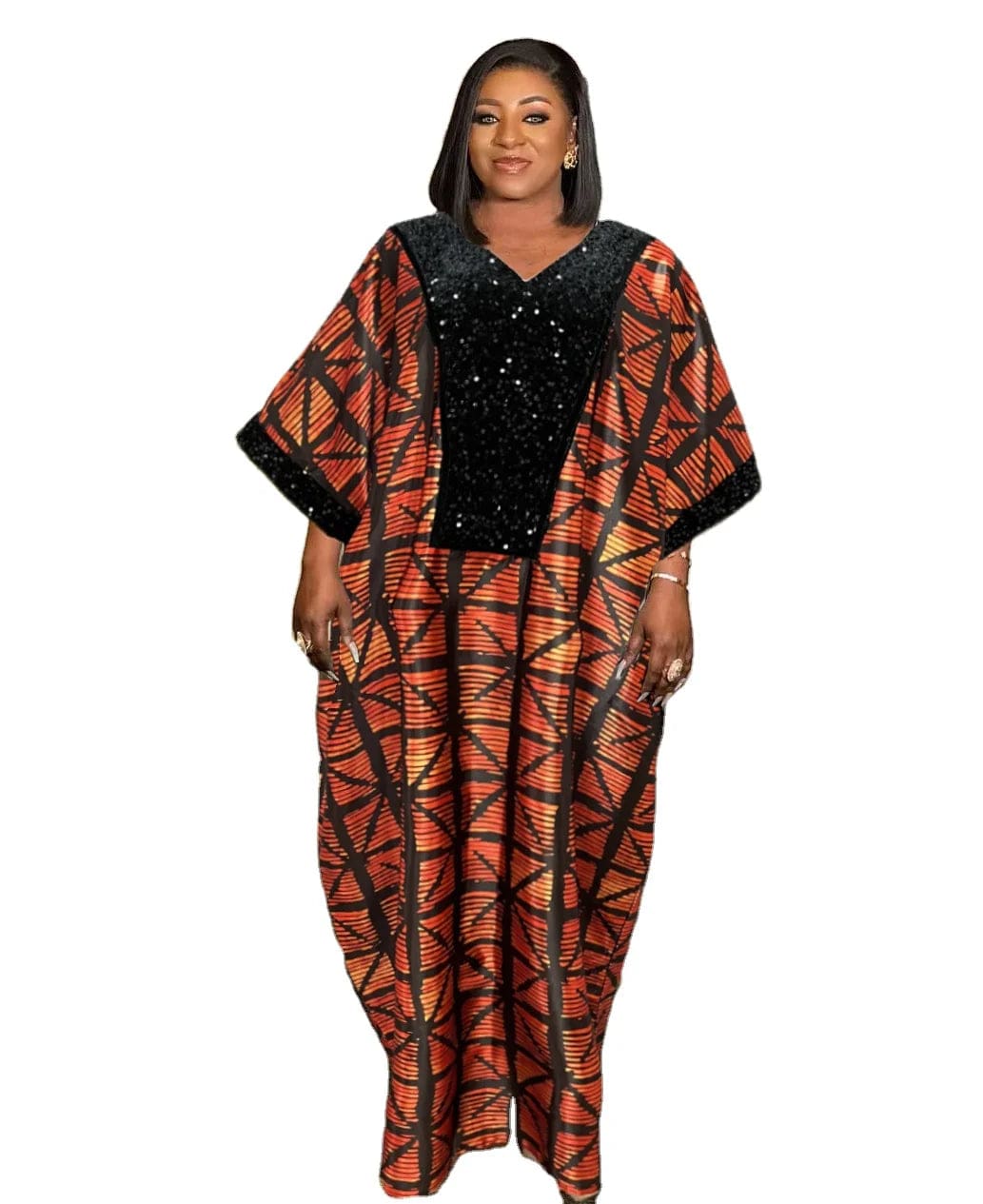 Muslim africain women robes boubou des femmes avec foulard 2023 dubai
